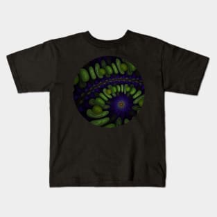 Green Bean Mandala Kids T-Shirt